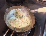 パンと一緒の離乳食。鮭と白菜のシチュー。作り方7写真