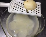 じゃがいものペペロンチーノ作り方1写真