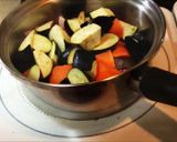 豚肉とナスの味噌煮作り方1写真