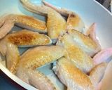 超簡単！焼くだけ～生姜入り手羽先照り焼き作り方2写真