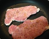 トマト煮ポークソテー作り方1写真
