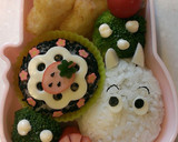 幼稚園お弁当*簡単*ムーミン*キャラ弁作り方4写真