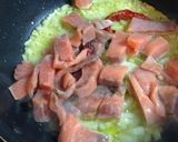 サーモンの塩レモンペペロンチーノ作り方7写真