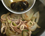 簡単！イカと野菜の生姜炒め作り方6写真