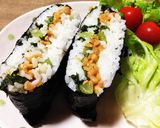 ❀握らないおにぎり☆簡単☆おにぎらず❀作り方8写真