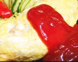 簡単☆懐かしいオムレツ♡ひき肉入り作り方6写真