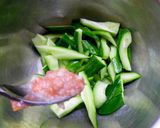 キュウリ甘酒梅ダレあえ作り方4写真