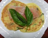 ポテトバジルパンケーキ作り方4写真