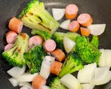 冷凍野菜で⭐︎スパニッシュ風オムレツ作り方3写真