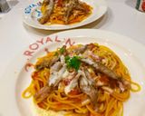 濃厚❁トマトクリームパスタチーズソース作り方10写真