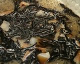 さつまいもとひじきの煮物作り方2写真
