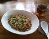 オイスターが合う!パラパラ納豆チャーハン作り方12写真