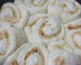 スライスアーモンドときなこクリームパン♪作り方4写真