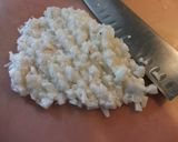 えのき・絹豆腐・長芋の色白美人なお味噌汁作り方2写真