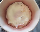 レンジで1分ハムたまご♩作り方2写真
