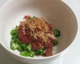 オクラの梅肉あえ☆お酒のあてに作り方4写真
