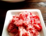 さつま芋と牛肉no炒飯作り方3写真
