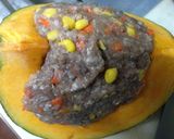 簡単ハロウィンやもてなしに☆肉詰かぼちゃ作り方7写真