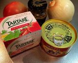 クリームチーズとトマトのディップ作り方1写真