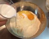 ガーリック味クリームチーズコーンブレッド作り方3写真