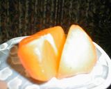 柿の羊羹・・・完熟の柿を使って作り方2写真