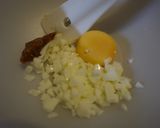 ニラの味噌卵和え作り方4写真