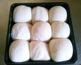 白パンでちぎりパン♪作り方5写真