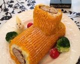 ケーキじゃない⁉︎ブッシュドノエル♪作り方13写真