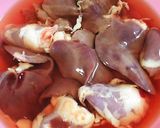 ♪おいしい簡単♪鶏肝煮(^^)作り方1写真
