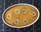 豆乳で♪かぼちゃとバナナのクラフティ作り方5写真