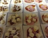 焼売の皮で☆簡単パリパリピザ♡作り方2写真