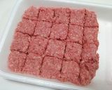 節約！合挽き肉でサイコロステーキ♪作り方2写真