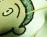 磯野 カツオ キャラケーキ作り方11写真
