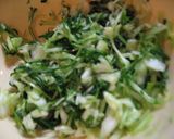水菜☆キャベツのツナマヨん作り方1写真