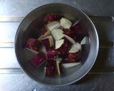 天然だしパックでつくる さつまいもご飯作り方3写真