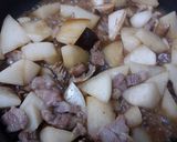 大根と豚肉の炒りつけ煮作り方6写真
