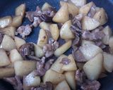 大根と豚肉の炒りつけ煮作り方7写真