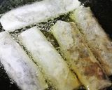 茄子の甜麺醤炒めde春巻き作り方10写真
