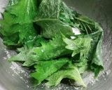 大葉で◎自家製青じそふりかけ作り方1写真