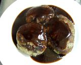ヘルシー!ほうれん草と蓮根のハンバーグ作り方10写真