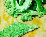 簡単！白だしで煮浸しゴーヤの卵とじ作り方1写真
