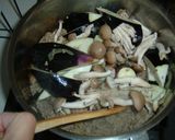 なすと挽き肉のポーチドエッグトマトカレー作り方6写真