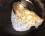 簡単朝ごはん！半熟目玉焼きチーズご飯作り方4写真