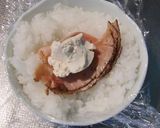 クリームチーズとパストラミハムのおにぎり作り方3写真