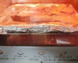 クリームチーズ乗せ、秋鮭のトースター焼き作り方3写真