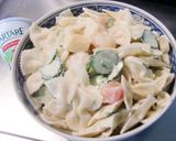クリームチーズフルーツ入りマカロニサラダ作り方4写真