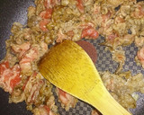 厚揚げと小松菜、牛肉のオイスター炒め作り方3写真