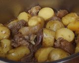 牛すじとじゃがいものじっくり煮込み作り方18写真