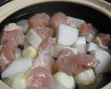 土鍋で大根・里芋・鶏肉の煮物作り方3写真