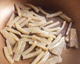 こんにゃくとお麩でカサ増し、炒り豆腐作り方4写真